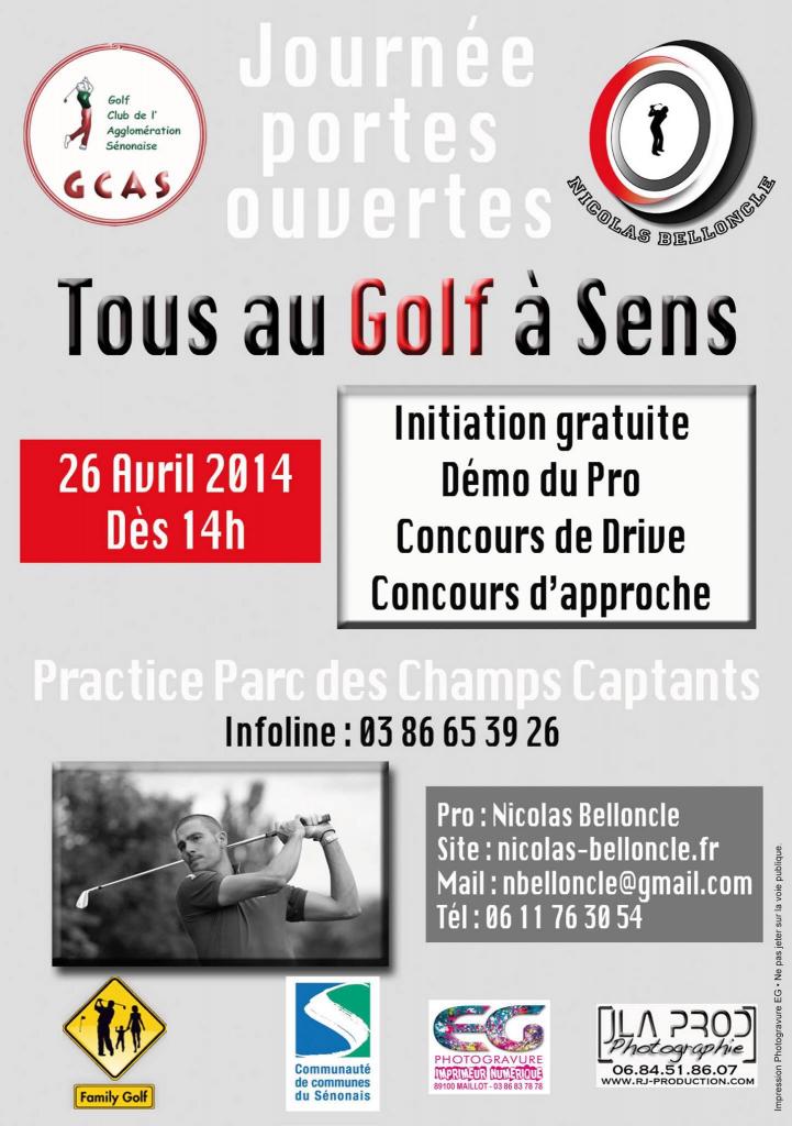 Nicolas Belloncle - Tous au Golf  dans l'Yonne